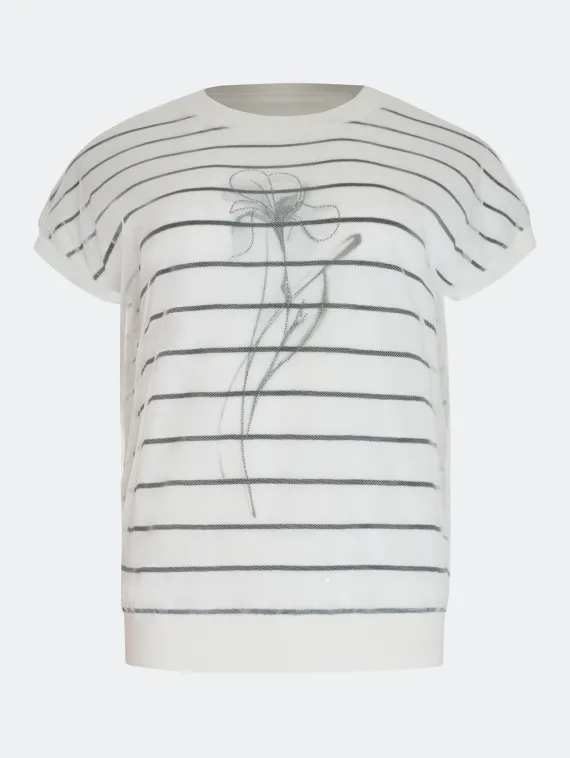 BULMER Двуслойный джемпер с принтом