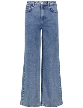 TAIFUN Джинсы со стразами