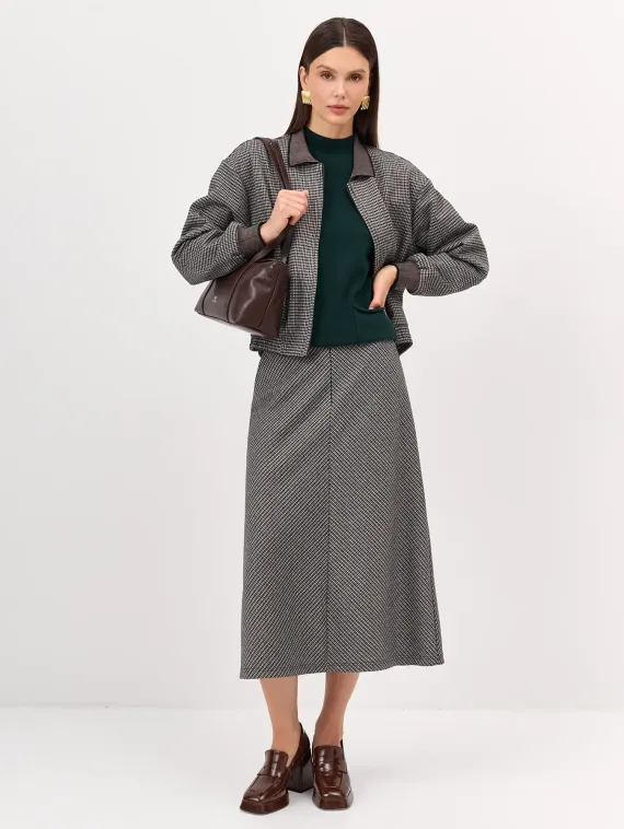 BULMER Юбка в мелкую клетку