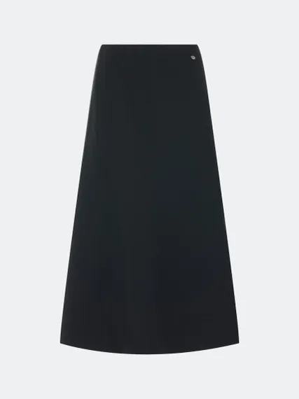 BULMER Юбка-трапеция из смесовой вискозы