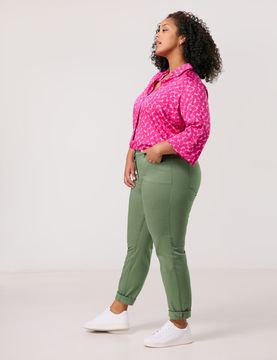 SAMOON Джинсы 5-карманов