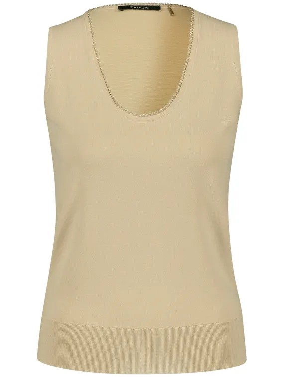 TAIFUN Топ с бисером