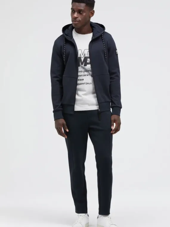 CAMP DAVID Куртка-свитшот с нейлоновым капюшоном