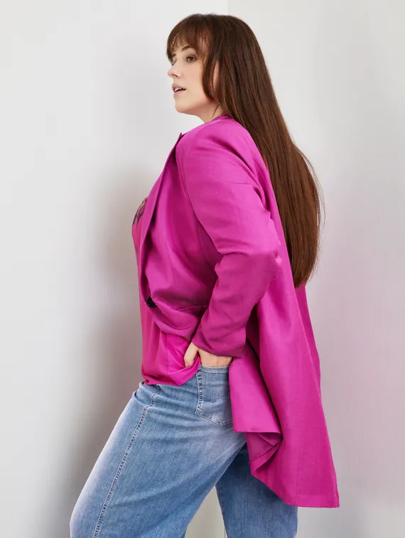 SAMOON Пиджак удлиненный