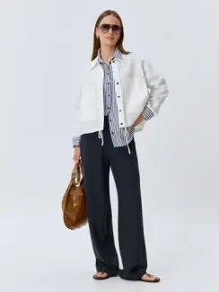 BULMER Жакет из тенселя и льна