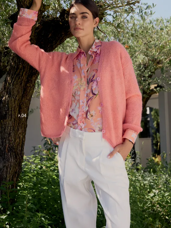 Elisa.and.me Блузка с цветочным принтом