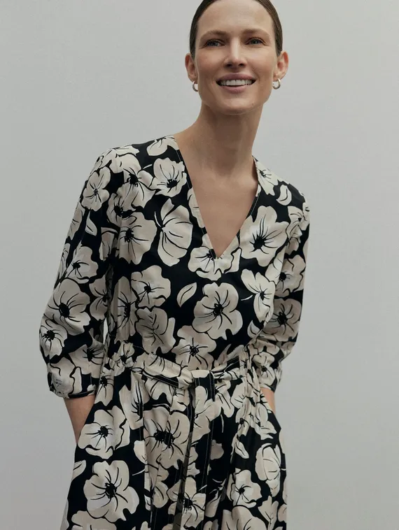 GERRY WEBER Платье с цветочным принтом