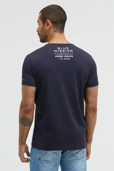 CAMP DAVID Футболка с принтом