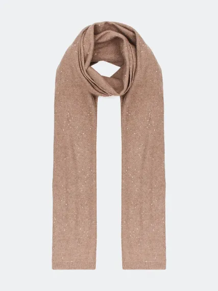 BULMER Вязаный шарф с деликатными пайетками