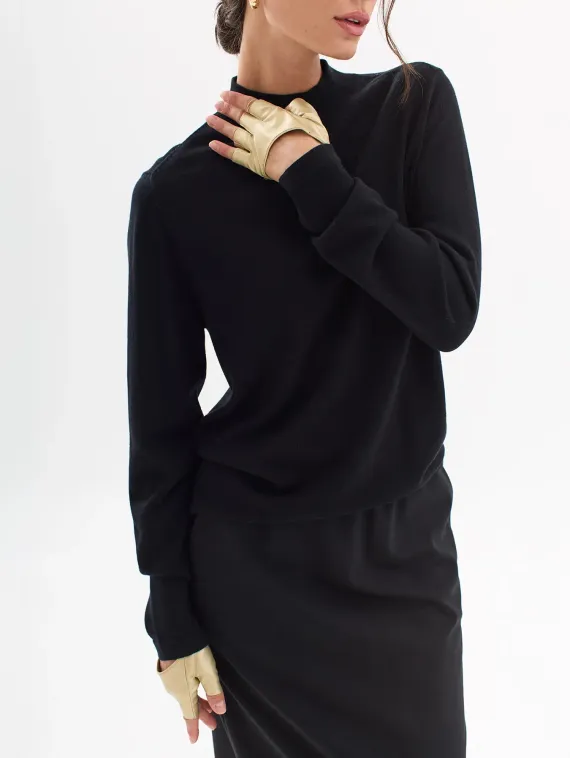 BULMER Базовый джемпер с воротником стойкой