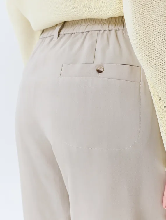 BULMER Брюки из тенселя и льна