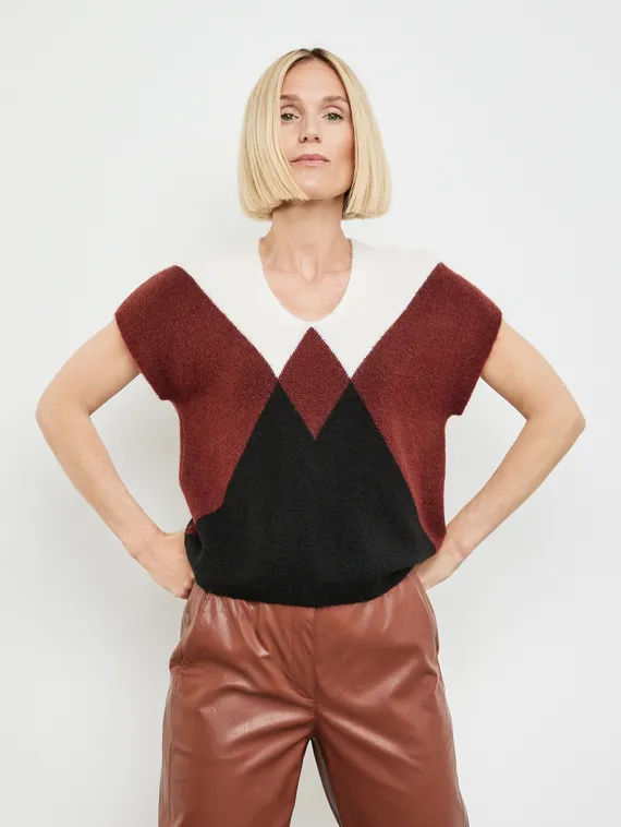 GERRY WEBER Джемпер с короткими рукавами