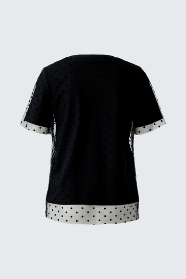 Oui Футболка с сеткой