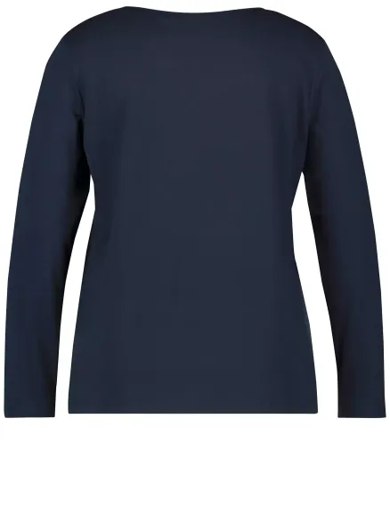 SAMOON Футболка с длинным рукавом