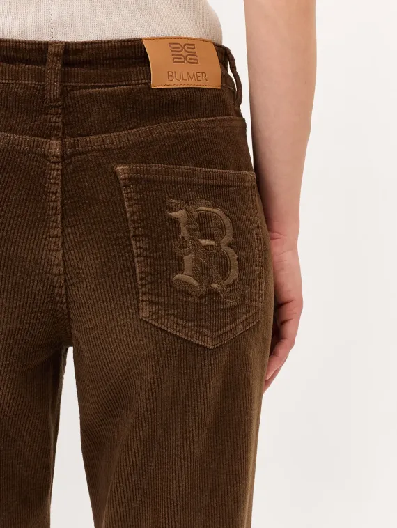 BULMER Вельветовые джинсы