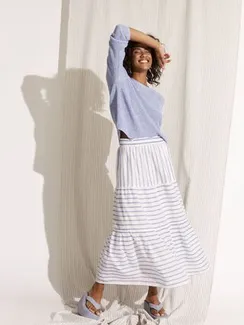 Oui Юбка в полоску