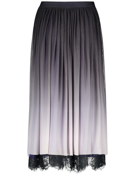 TAIFUN Юбка с кружевом