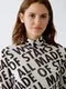 Oui Блуза сетчатая