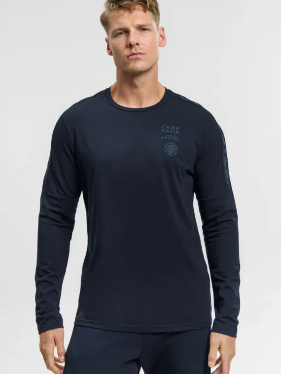 CAMP DAVID Футболка длинный рукав