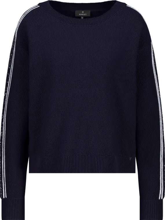 MONARI Джемпер с надписью на рукавах