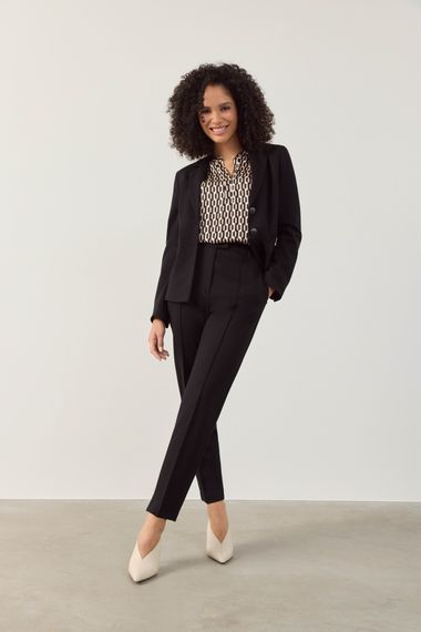 GERRY WEBER Брюки классические 7/8 черные