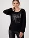 MONARI Футболка черная с надписью