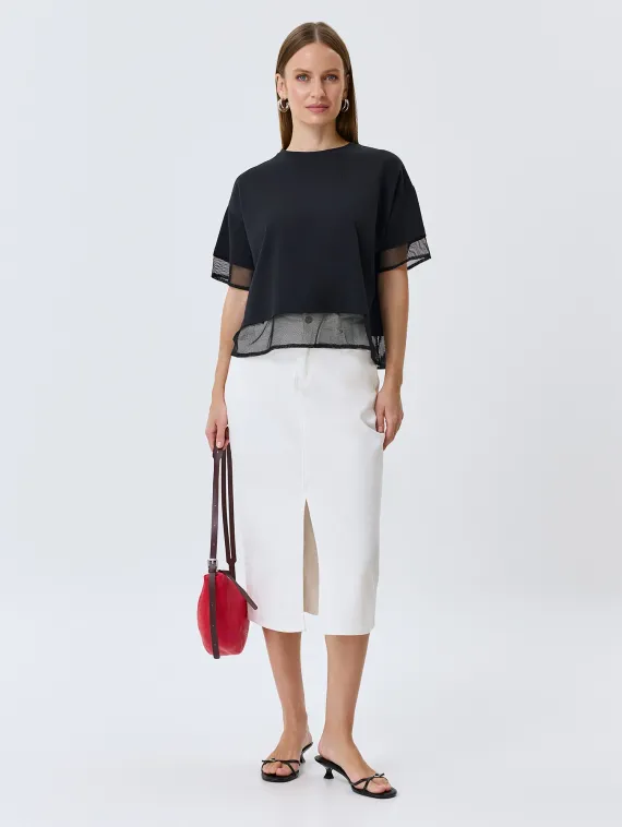 BULMER Юбка из легкого денима