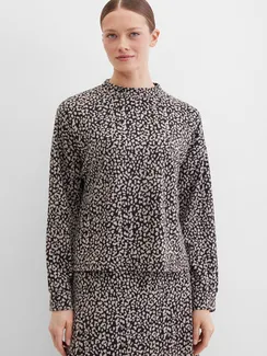 Elisa.and.me Джемпер с леопардовым принтом