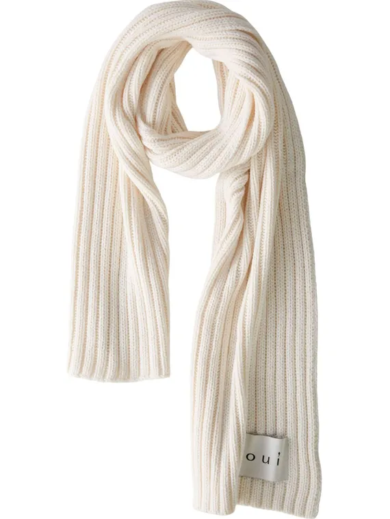 Oui Шарф из мягкого хлопка