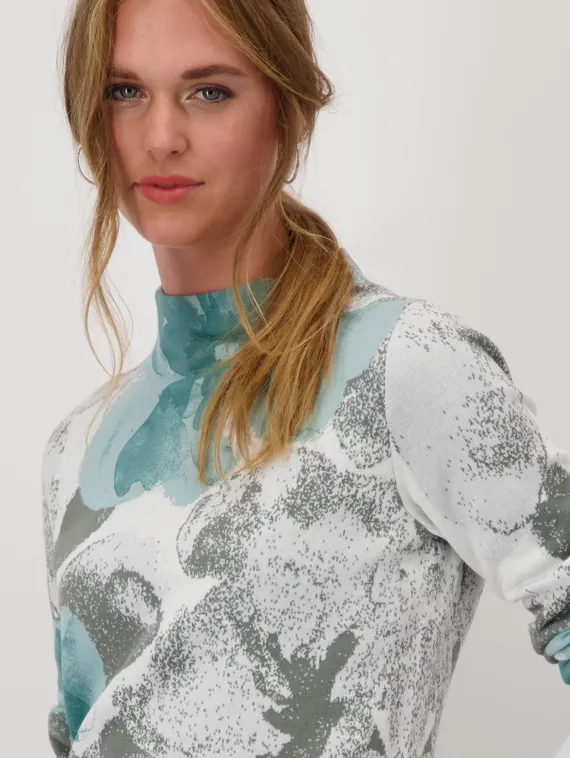 MONARI Джемпер с цветочным узором