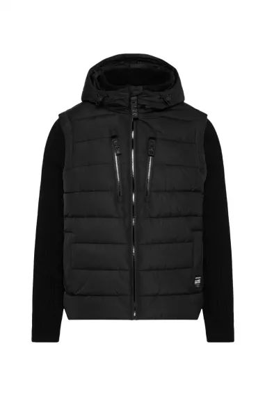 CAMP DAVID Стеганый жилет 2-в-1 со съемными трикотажными рукавами