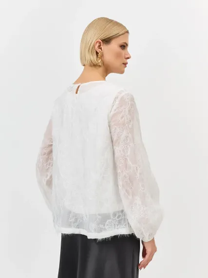 BULMER Романтичная блуза с вышивкой