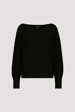 MONARI Свитер с вырезами и стразами