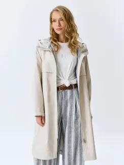 BULMER Свободный плащ с капюшоном