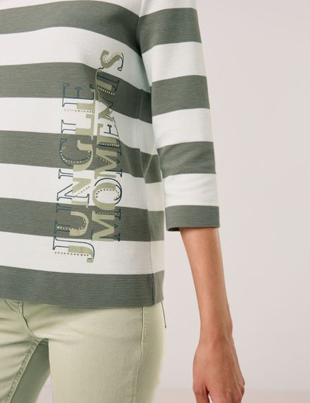 GERRY WEBER Джемпер в полоску 3/4 рукав