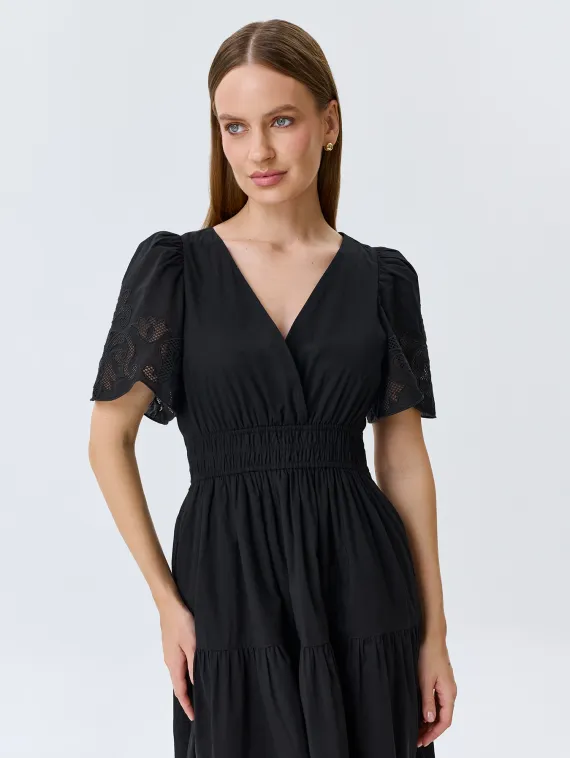 BULMER Платье с ажурной вышивкой