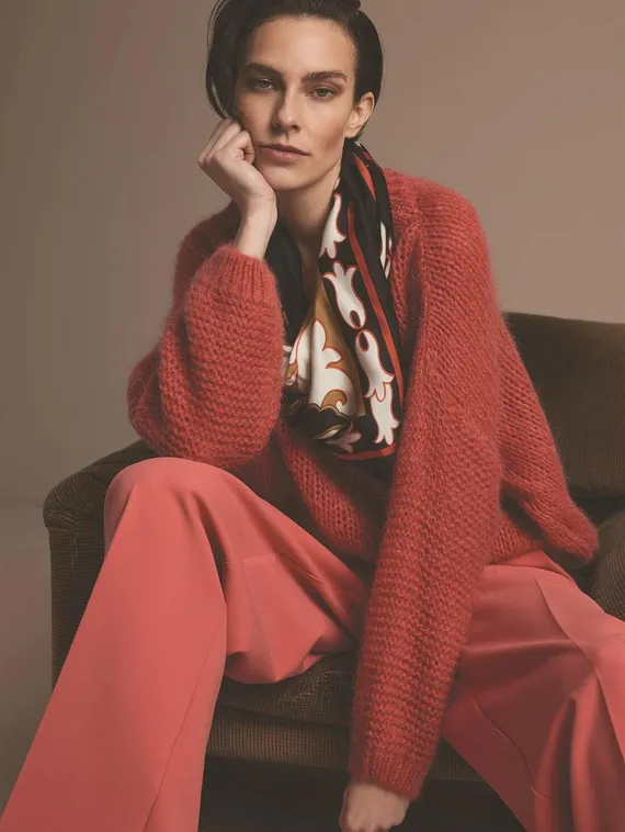 SUMMUM Брюки широкие шелковистые