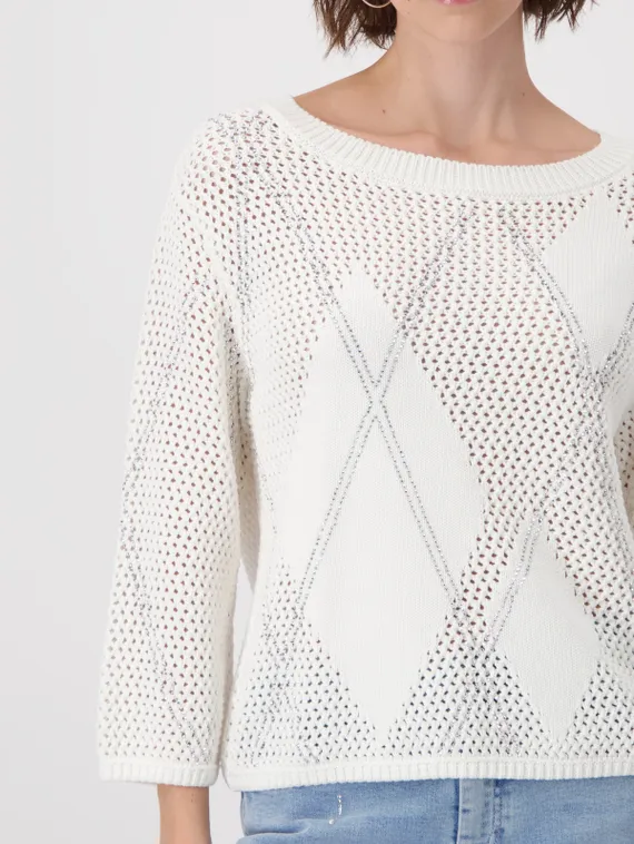 MONARI Вязаный джемпер со стразами