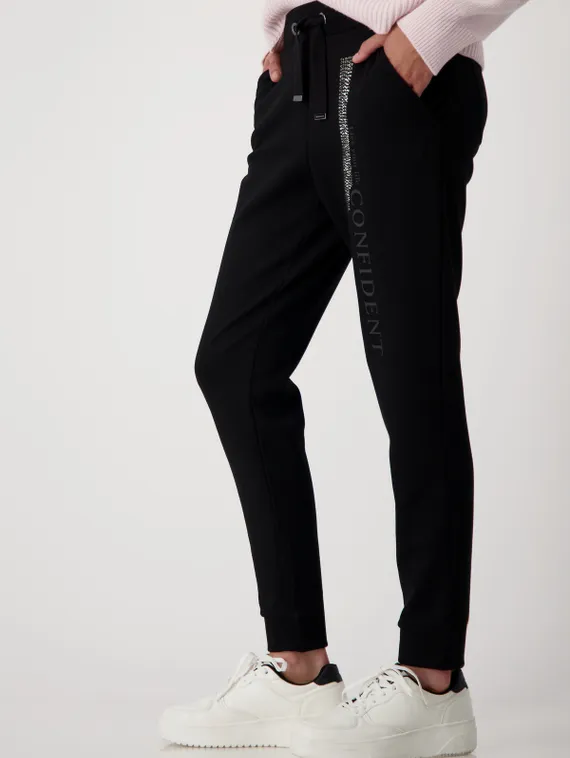 MONARI Брюки-джоггеры с надписью