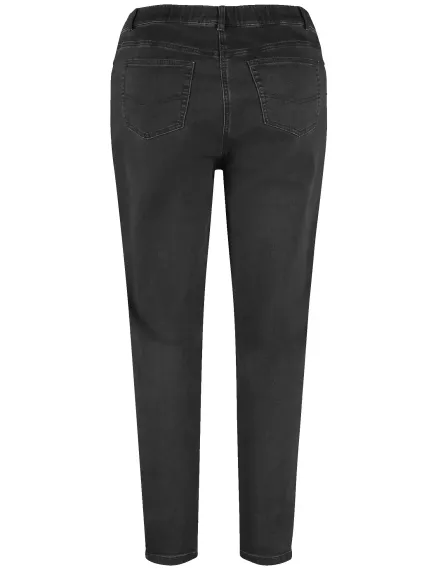 SAMOON Джинсы с декоративными камнями