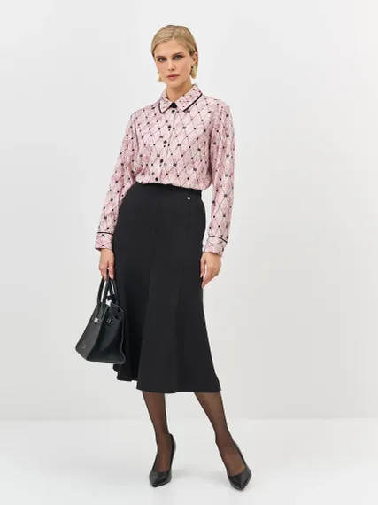 BULMER Блуза из вискозы с принтом