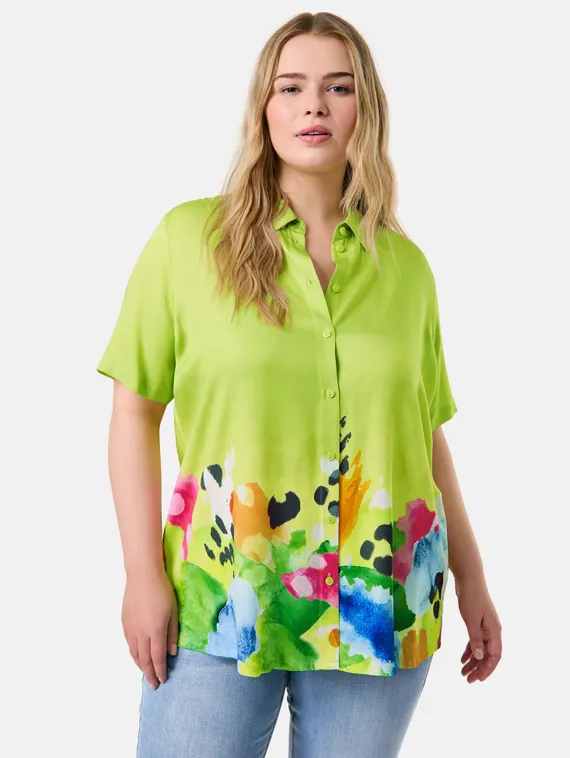 SAMOON Рубашка из вискозы