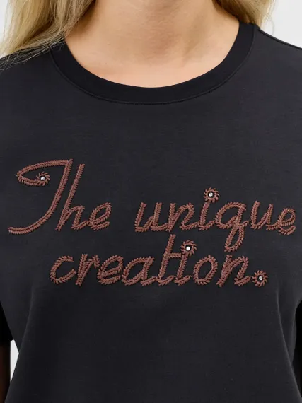 BULMER Футболка с вышивкой