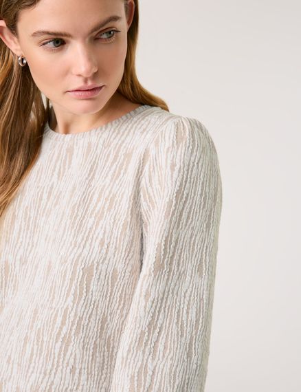 TAIFUN Джемпер с жаккардовым узором