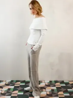 MONARI Толстовка с вырезом "кармен"