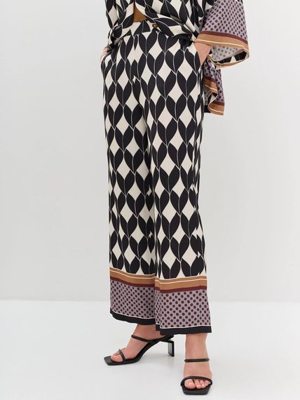 BULMER Брюки с графичным принтом