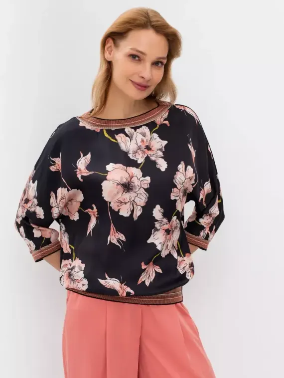 BULMER Блуза с цветочным принтом