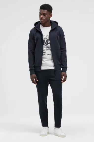 CAMP DAVID Куртка-свитшот с нейлоновым капюшоном