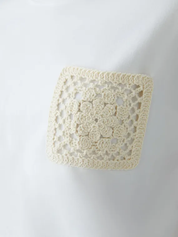 Oui Футболка с карманом