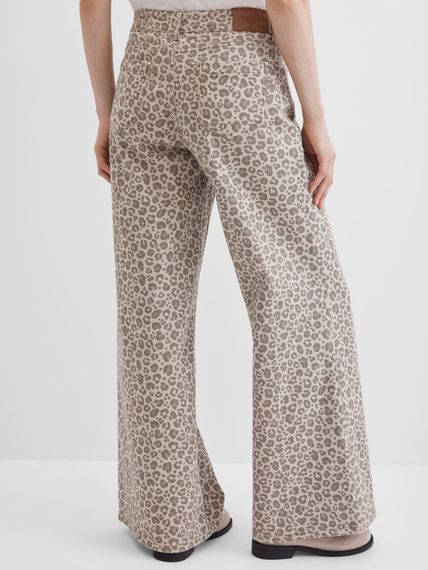 Elisa.and.me Джинсы широкие с принтом